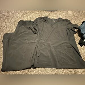 Gray Scrub Set-Size XL